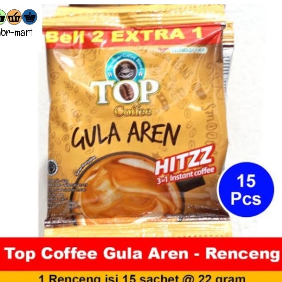 

Terbaru TOP KOPI GULA AREN 1 RENCENG ISI 15 SACHET Model Terkini