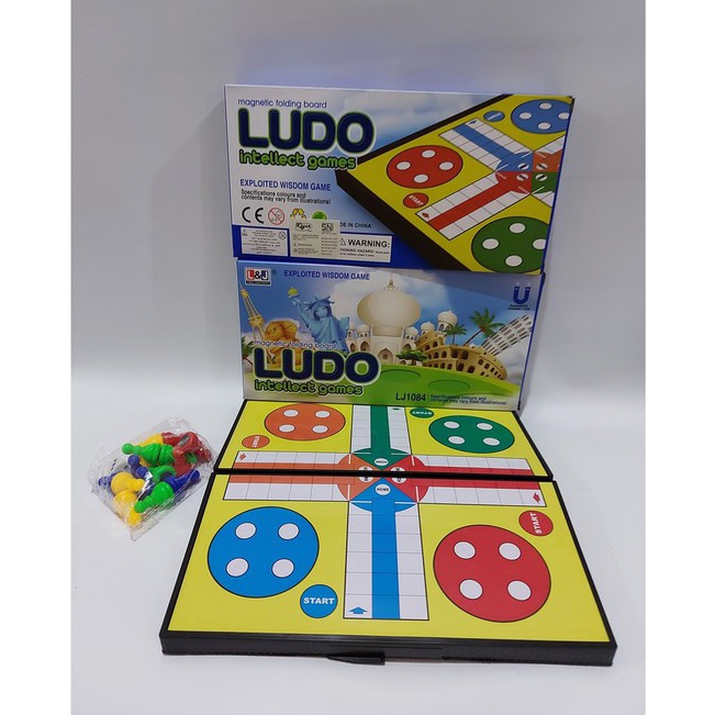 ☌Adp C0043 CHAE SHOP MAINAN LUDO MAGNET PREMIUM LUDO MAGNET BOARD GAME LUDO MAGNET ❇ ➙