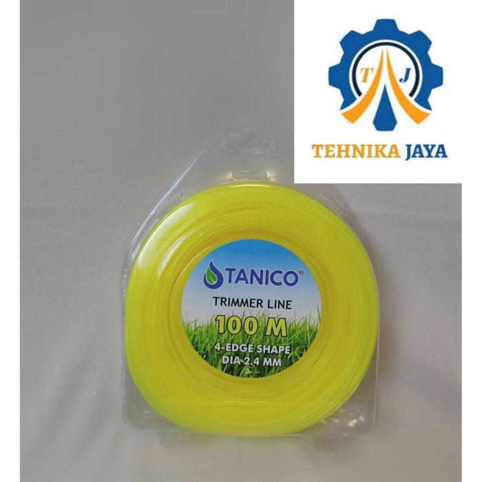 [Gunting] Tali Senar Mesin Potong Rumput Tanico 100 Meter / Trimmer Line 100 M [Rumput]