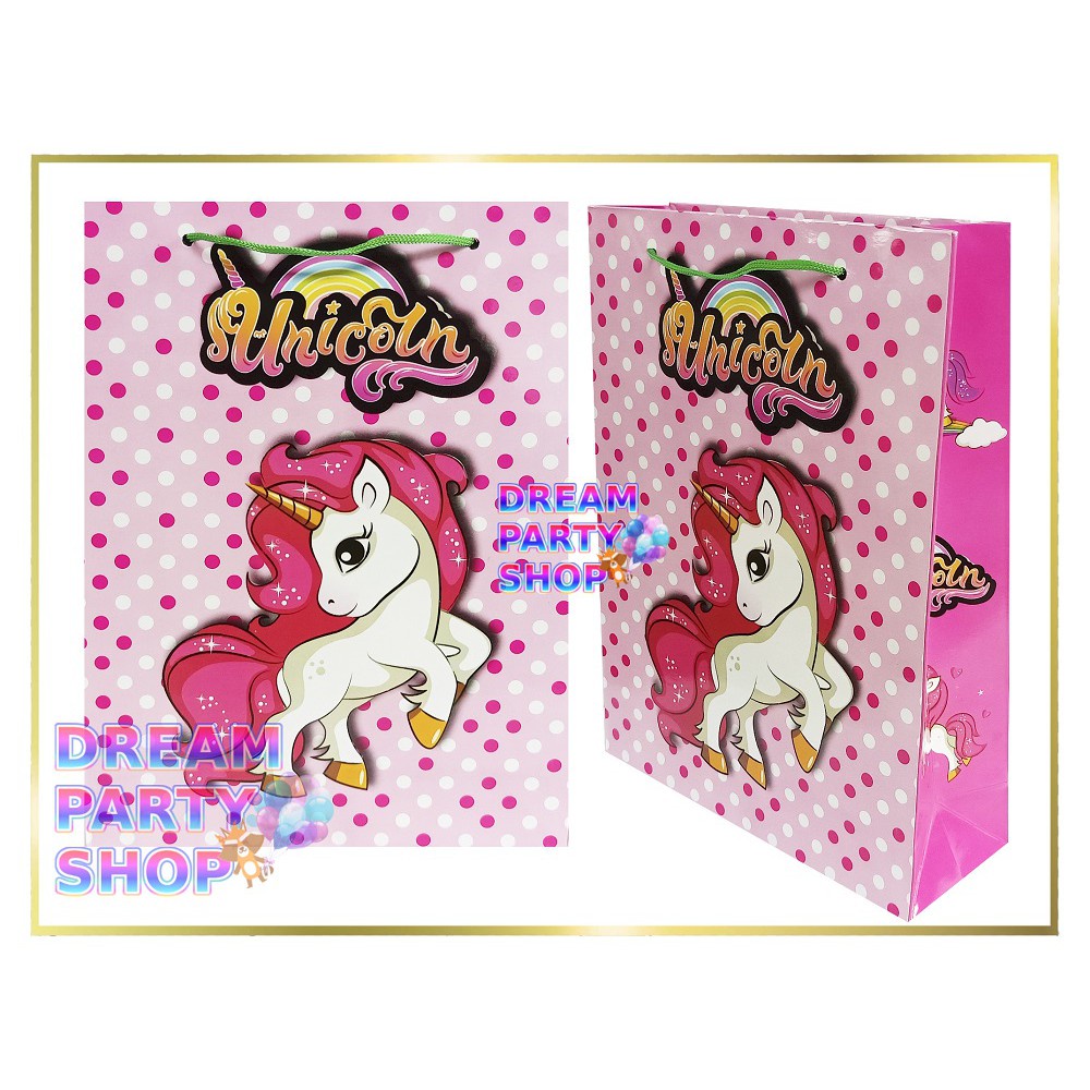 

Tas Sna Unicorn/ Goodie Bag Unicorn/ Kanton Sna Unicorn Karton Kter/ Tas Unicorn