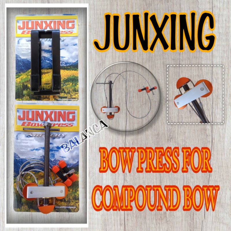 JUNXING BOW PRESS - Portable Bow Press for Compound Bow - Olahraga Panahan