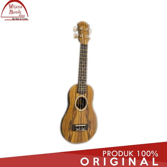 Kahuna Exotic Wood Ukulele Soprano Au-P02-Bo-1 / Au P02 Bo1 / Aup02Bo1 Original