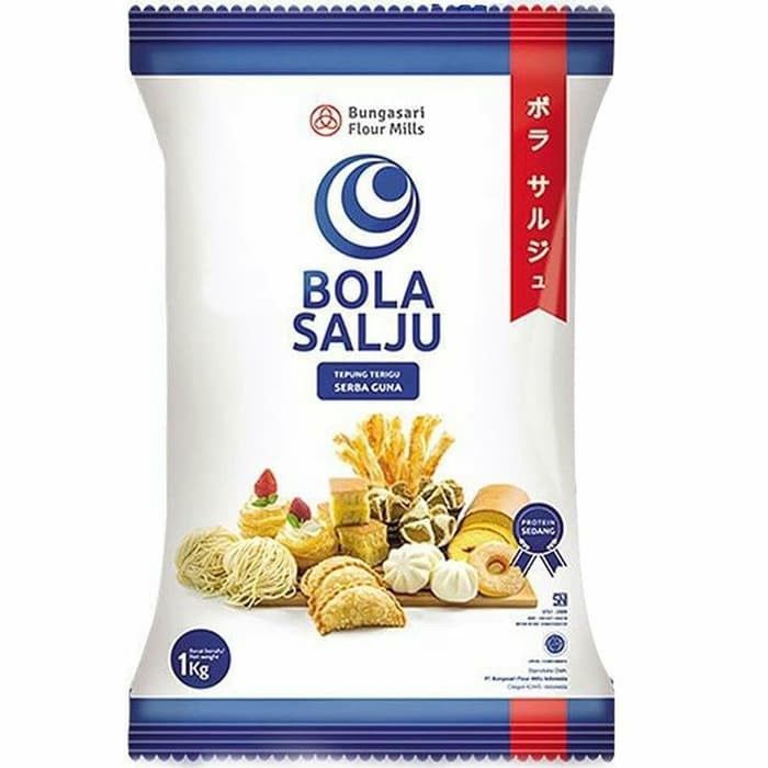 

Tepung Terigu Bola Salju Protein Sedang 1 Dus
