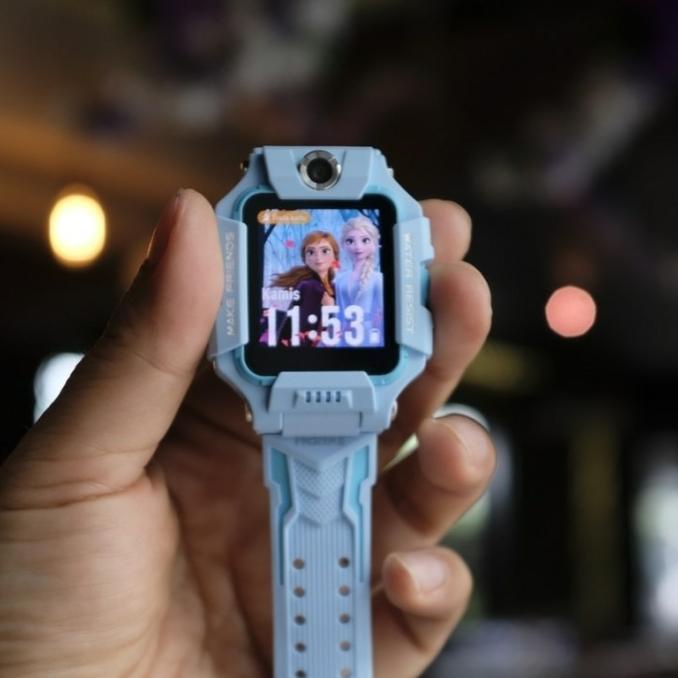Jam Imoo Z6 Frozen Smartwach Z6 Biru Frozen anti air 360 drajat - Biru