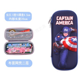 

➢Diskon❋➫ SHSBI kotak pensil new spiderman dan captain america R43 Murah