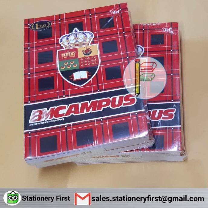 

Buku Tulis Campus BMC (Best Maxi Campus) 50 Lembar 10 Buku