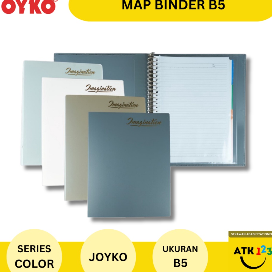 

[U0☛/F♥] Map Binder / Buku Binder / Binder Kuliah Ukuran B5 Campus- murahh..!