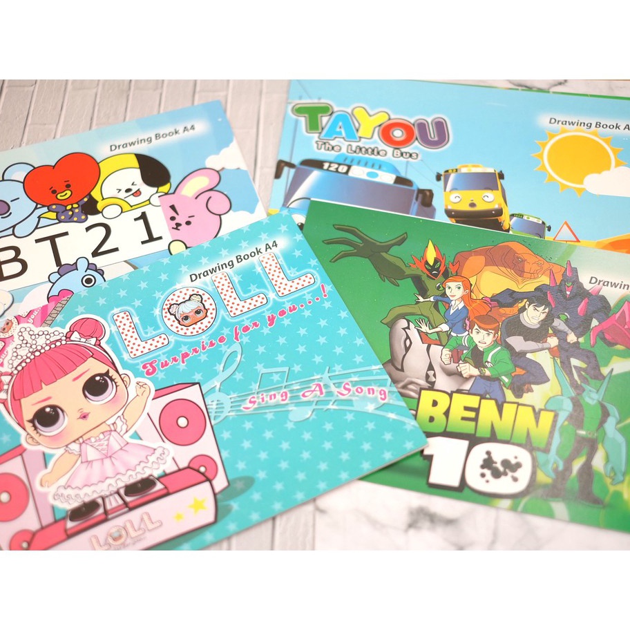 

(➲ U✉9P> (5 Piece) Buku Gambar Anak Anak A4/ banyak diminati..