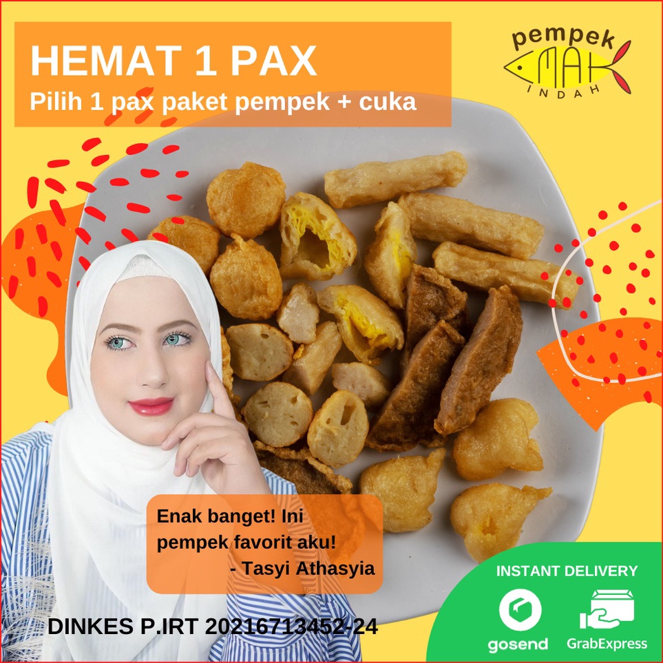 

Kirim Langsung PEMPEK EMAK INDAH - PEMPEK MPENAK PALEMBANG ASLI IKAN TENGGIRI - Paket 1 Pax KAPAL SELAM DAN CAMPUR