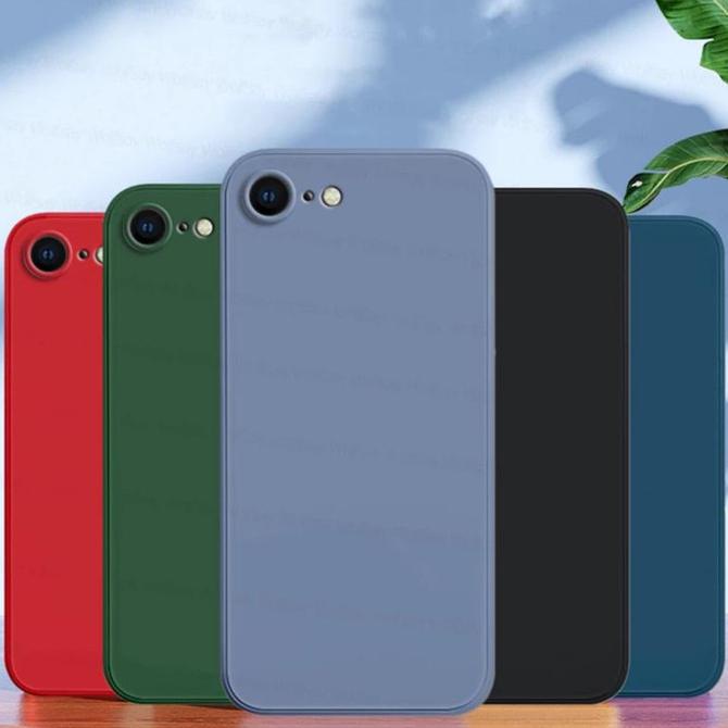Soft Case Iphone 7, 8, Iphone SE 2020/2022 Liquid Silicone Slim Skin