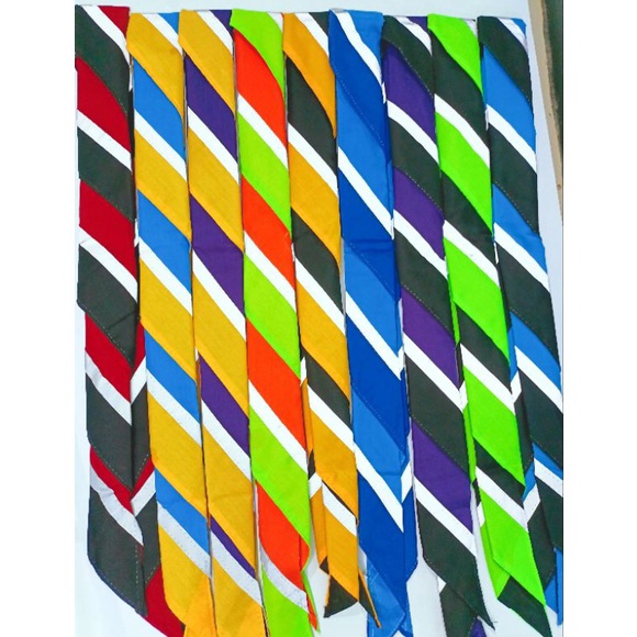 ZMSJ6628  SCARF PRAMUKA WARNA /SYAL PRAMUKA
