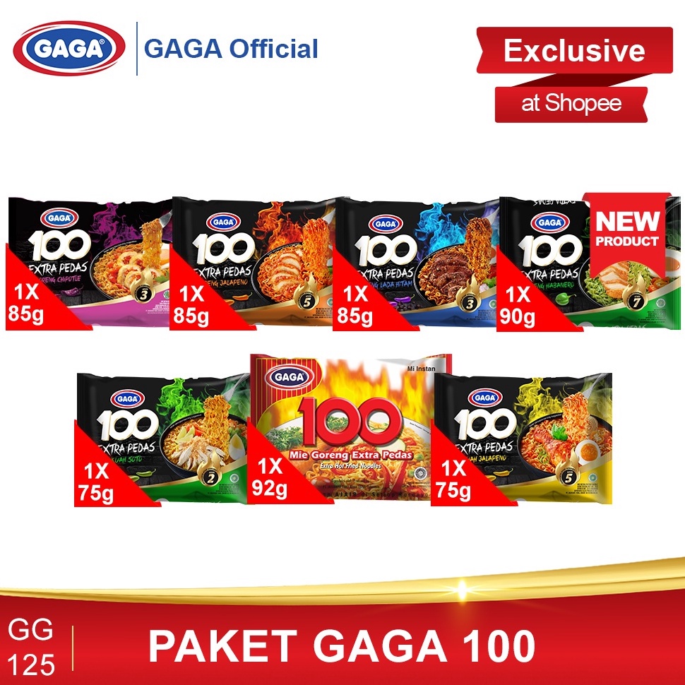 

YJVM1129 GAGA 100 Extra Pedas Goreng Habanero dan GAGA 100 Series (GG125)