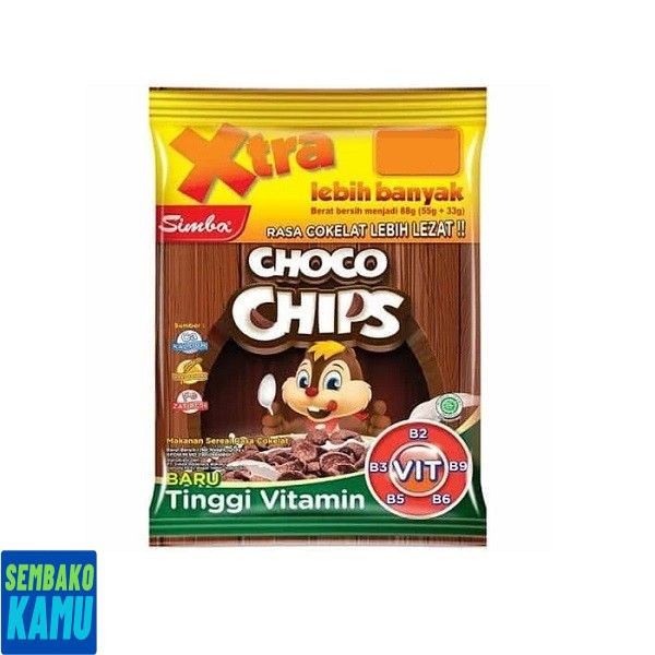 

Simba Choco Chips Bag 55 gr