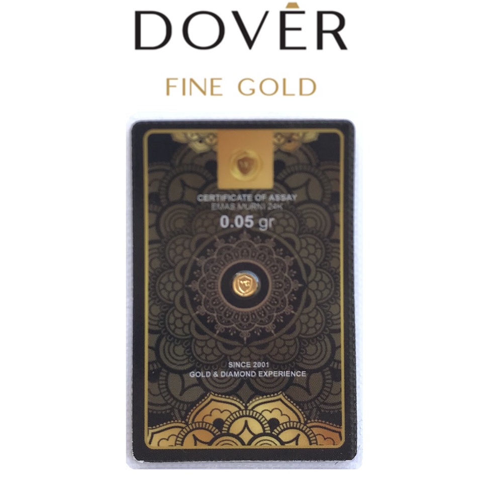 Saler8R2d Logam Mulia Emas Mini Gold MiniGold 0,05 0.05 gram