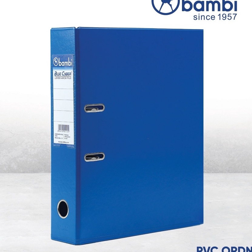 

[O-H➤✯11] Bambi Ordner PVC Lever Arch File Folio 75mm - 1010/ langsung.kiriim.!!