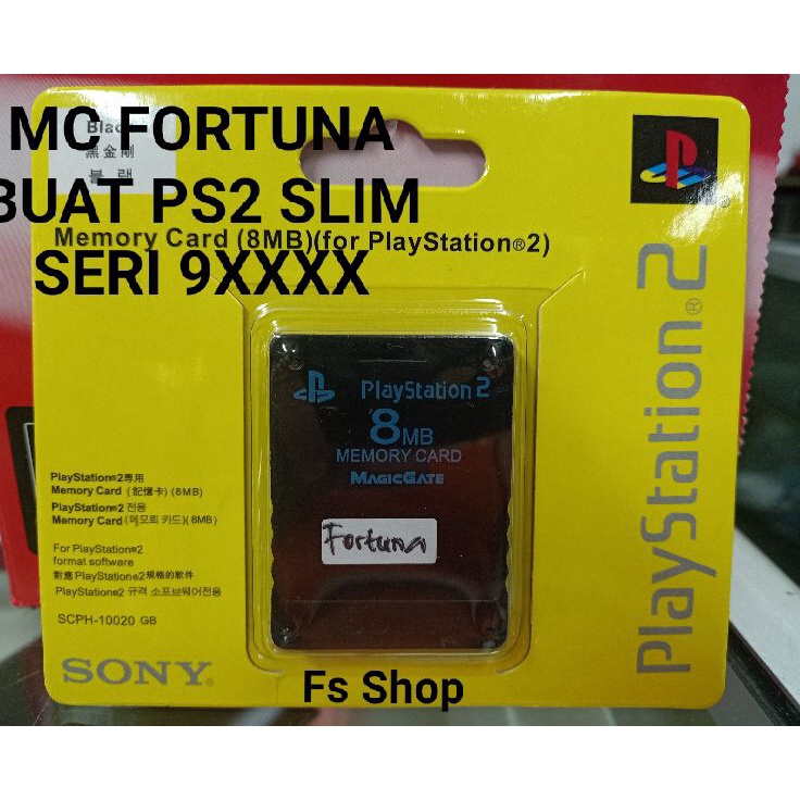 ❅Mmk MC BOOT FORTUNA PS2 SLIM SERI 90000/90004/90006 TANPA MATRIX z Kemasan Baru Best Produk.