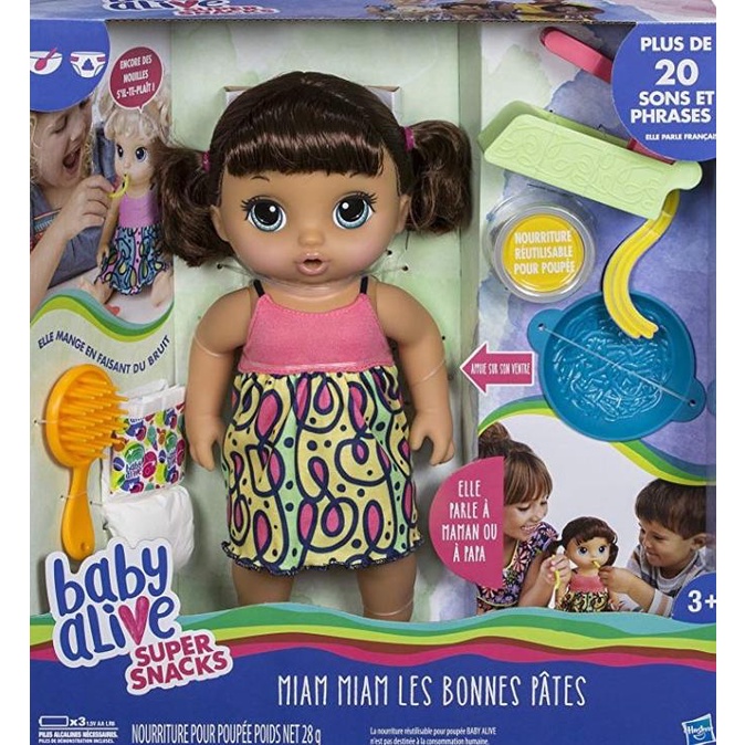 Baby Alive Miam Miam Les Bonnes Pates / Bisa Makan / Boneka Hasbro