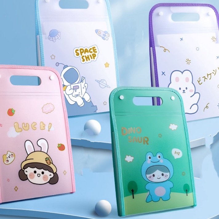 

(☆ P✓NW] cute multi layer folder map organizer tempat penyimpanan file kertas paper organizer- paasti.dikirim.!!