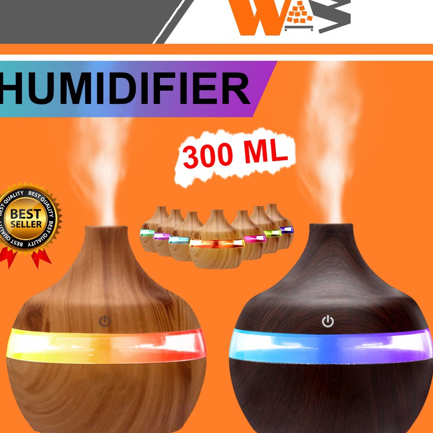 Star Seller COD Air Humidifier Aromatherapy Pengharum Kamar Tidur Alat Aroma Terapi Uap Aromaterapi 
