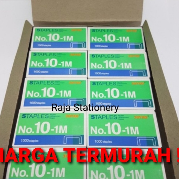 

[P0✮/Z✉> TERMURAH!! STAPLES JOYKO NO.10 KECIL ISI STAPLER REFILL HEKTER NO.10-1M 1 DUS ISI 20/ top.prooduk.