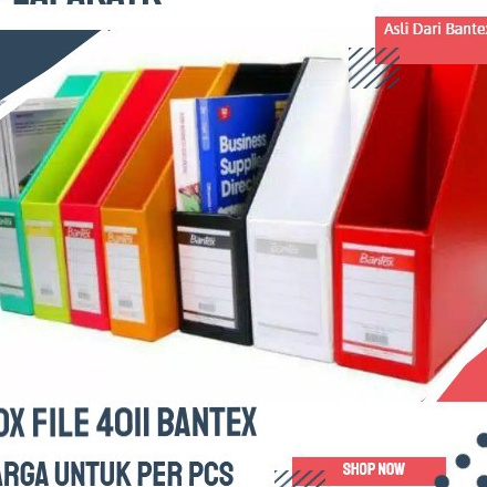 

(QZ✔/K㊖) PROMO Jumbo BOX FILE BANTEX FOLIO 4011/ terviiral.!!