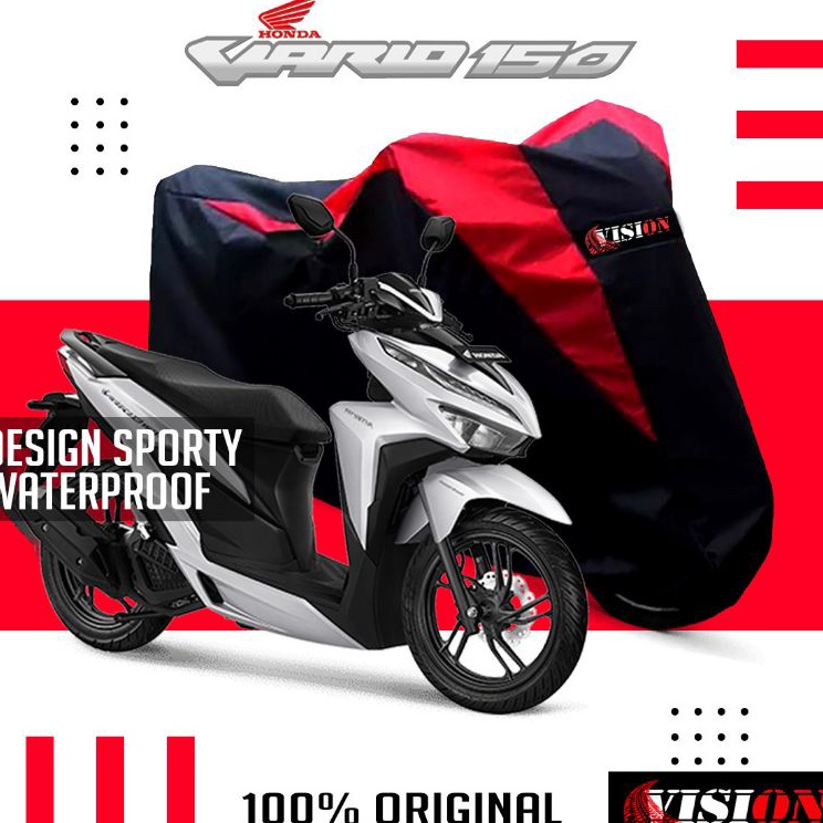 ← Cover motor Vario 125/150 Penutup motor Vario 125/150 Sarung motor Vario 125/150 waterproof ✪ ❉