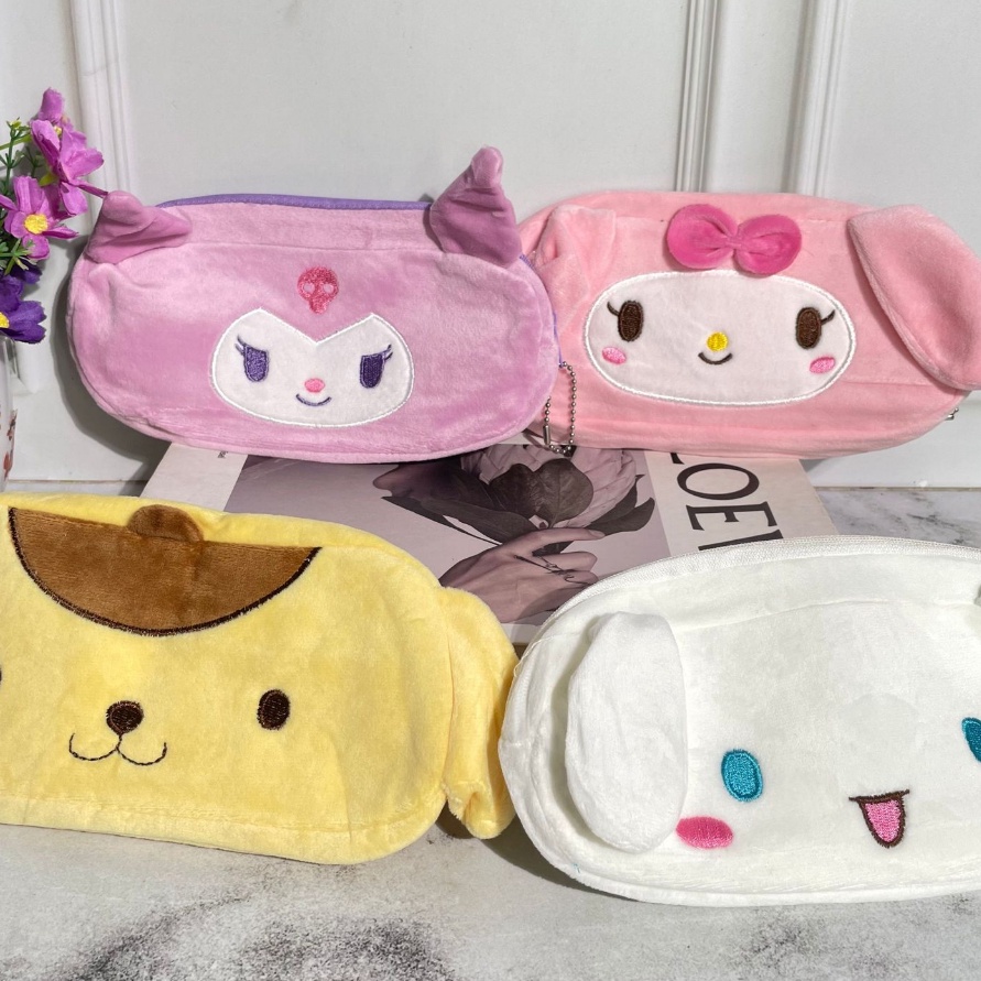 

CHZN8117 Free Ongkir Kotak Pensil SANRIO bahan Kain Bludru Lucu Cute Melody Kuromi TERMURAH / Tempat Pensil Kain Sanrio Cinamorol Purin Favorit Anak Alat Tulis Sekolah Kualitas Terbaik bisa Grosir dan COD
