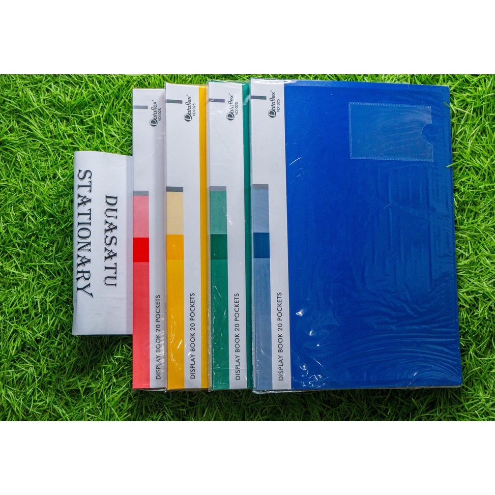 

WER-74 Dataflex Map Dokumen Folio - Display Book / Clear Holder 20 Pockets F4 ZCZ