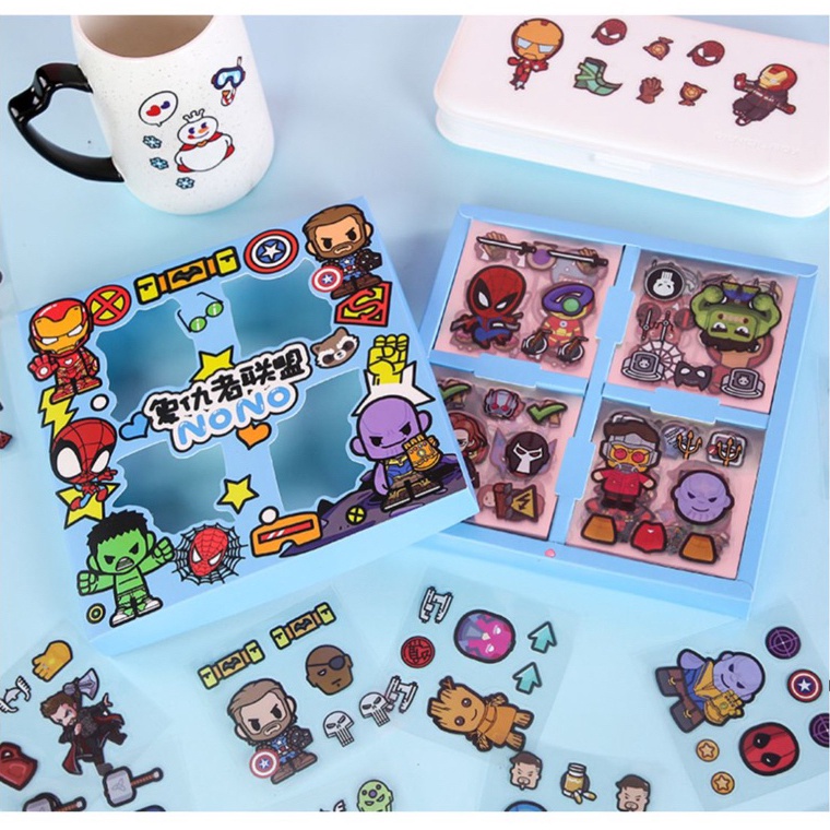 

Paling Laris STIKER IRONMAN NONO ISI 100lembar ready stcok IA7