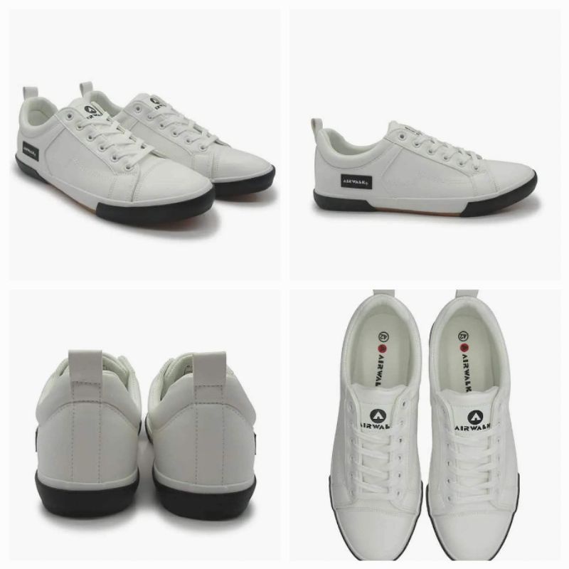 100%Original Sepatu Kets Pria Airwalk Tye- Putih Kode Produk: AIWXF230614W37