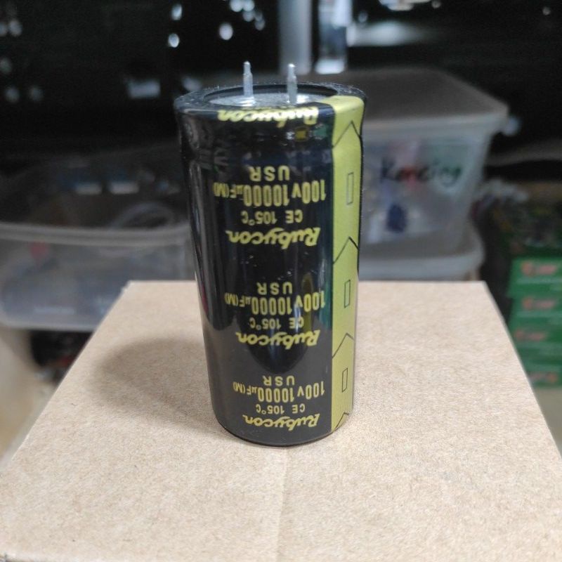 Elko Rubycon Hitam 100v 10000uf Elco 10000uf 100v