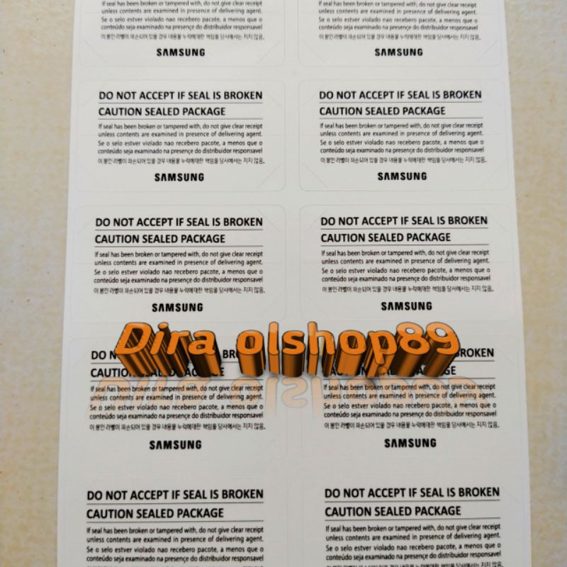 

segel dus hp Samsungg original