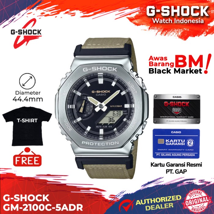 Franc- G-Shock Gshock Gm-2100C-5Adr Gm-2100C Gm-2100 Gm2100C Gm-2100C