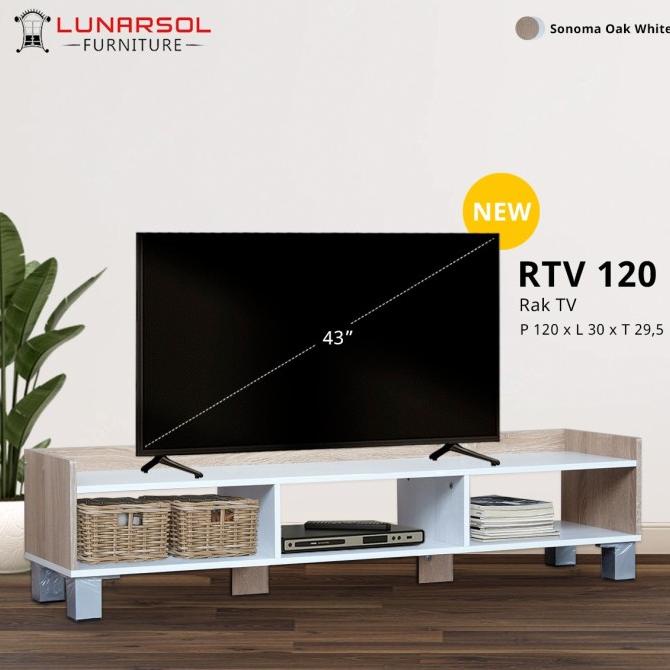 Rak Tv meja tv minimalis tipe RTV 120 Lunarsol Furniture