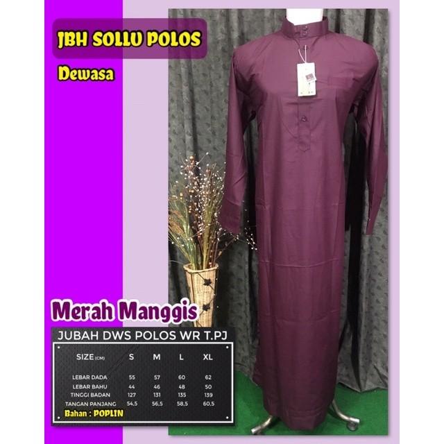 TERLARIS - BAJU GAMIS PRIA SOLLU - JUBAH - BAJU KOKO TERUSAN