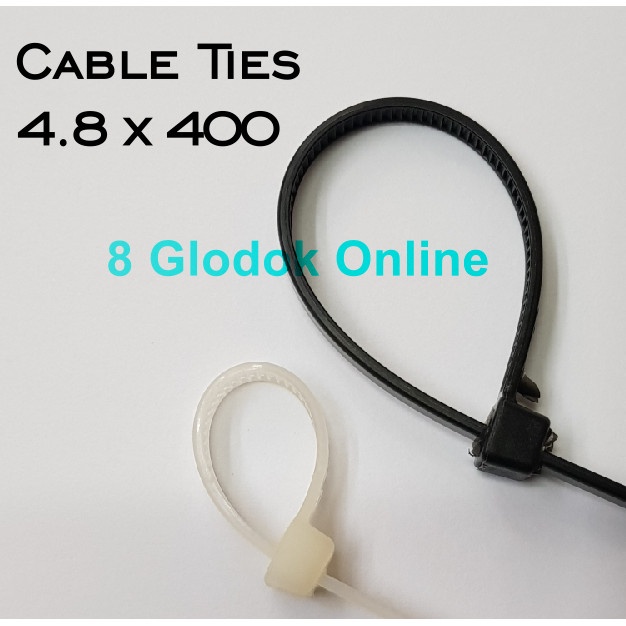 

Terlaris Kabel Ties 40 Cm / 4.8 X 400Mm Cable Ties / Cabel Tis 40 Cm Nylon