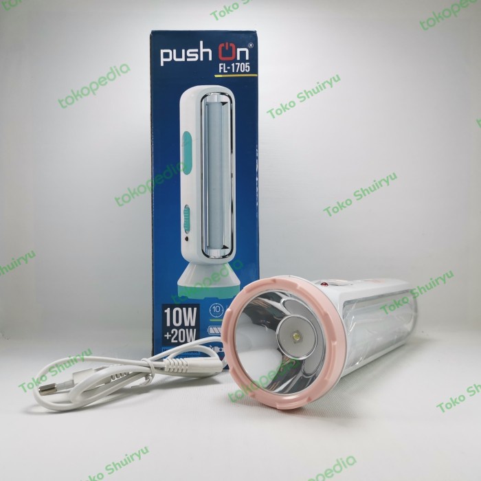 Terlaris Senter Led Push On (Fl-1705)