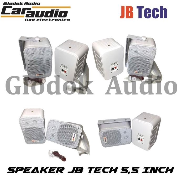 Box Speaker 5.5 Inch Sepasang 2 Way + Speaker ,Breaket Jb Tech