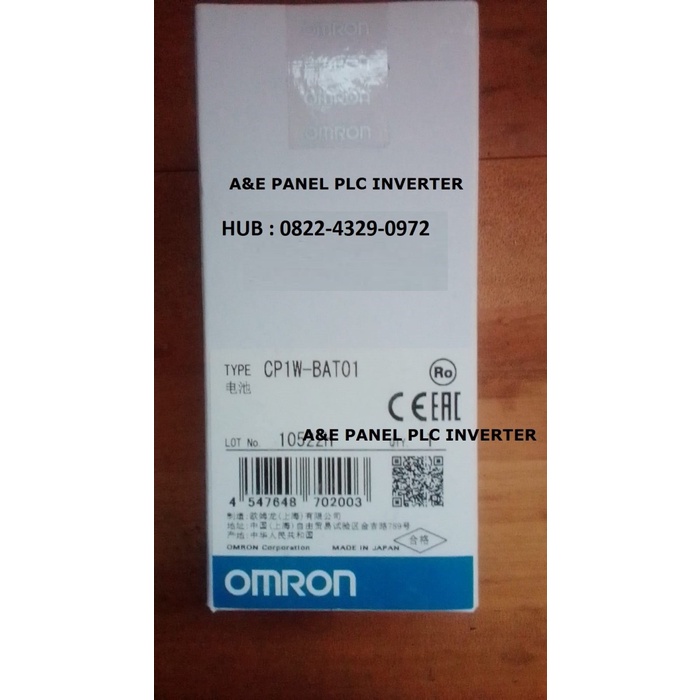 Baterai Plc Omron Cp1E Omron Battery Cp1W-Bat01 Cp1E-Bat01 Bestseller Plc