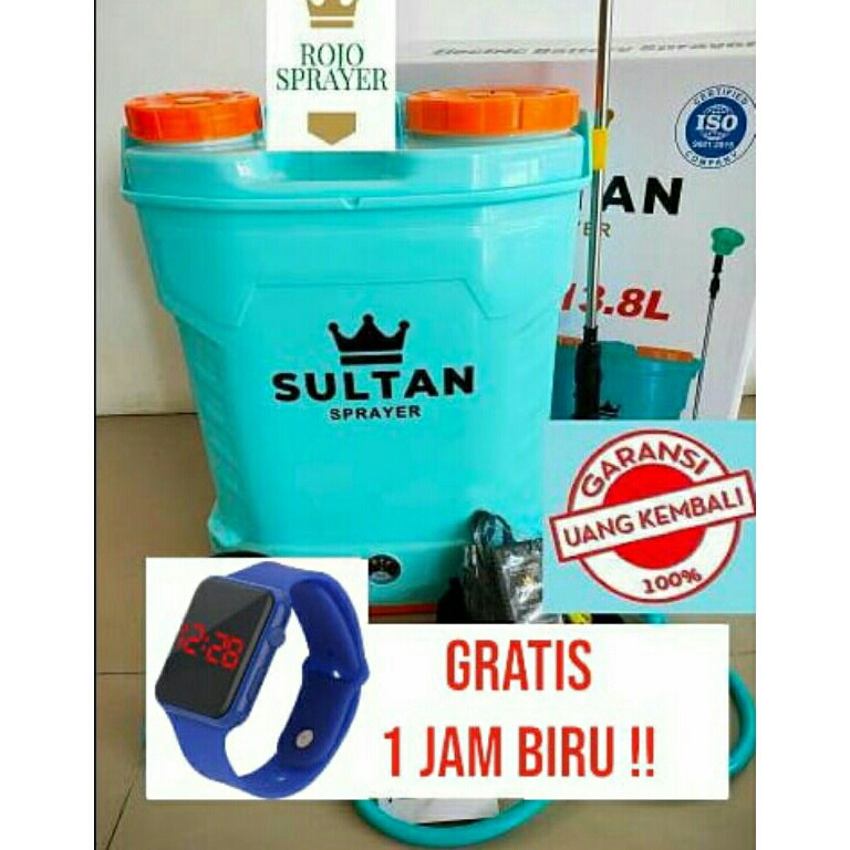 Baru *110 PSI* SULTAN SPRAYER 13,8 Liter Sprayer Elektrik Tangki Semprot Elektrik Kencang ekabut e-k