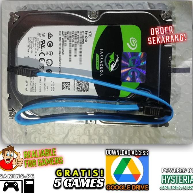 Hardisk Games Pc Full 1Tb Hardisk Pc Seagate Barracuda 1Tb