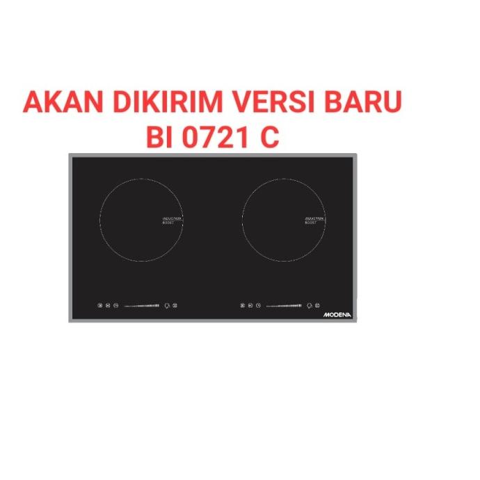 Modena Kompor Listrik Tanam Induksi Bi 0721 / Bi0721 - 2 Tungku