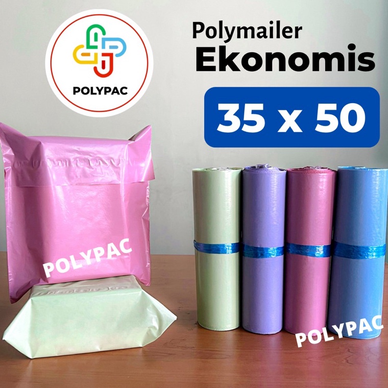 

Event Ramadhan Polymailer Warna Ekonomis [35x50] isi 50 pcs - Polymailer Lem Warna Pastel BET