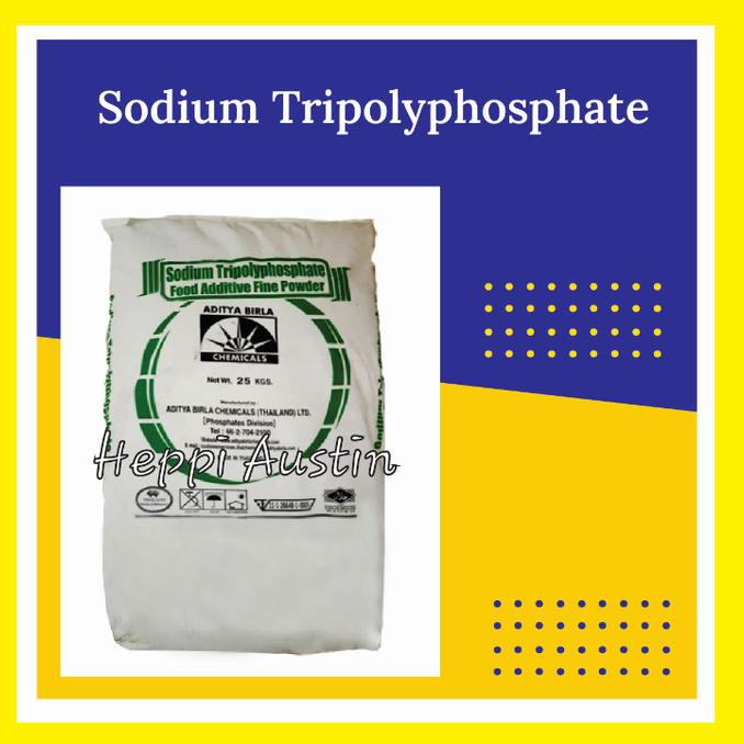 

ech01 STPP Sodium Tripolyphospate STTP FOOD GRADE Thailand 1 KG
