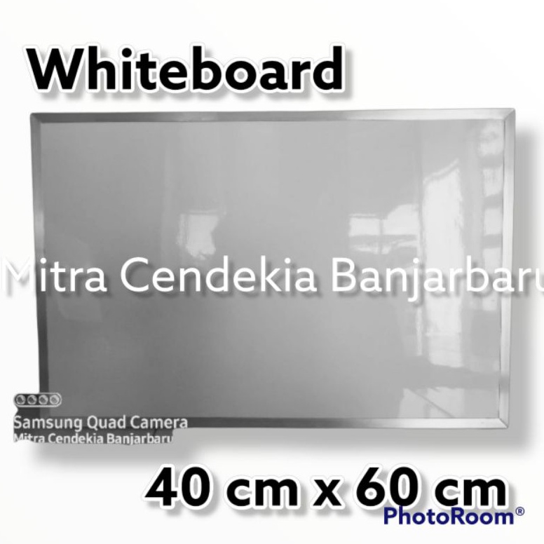 

Termurah Papan Tulis White board Anak 40cm x 60cm