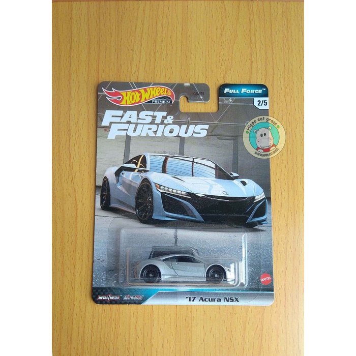 Hot Wheels Hotwheels Fast & Furious Full Force 17 Acura NSX