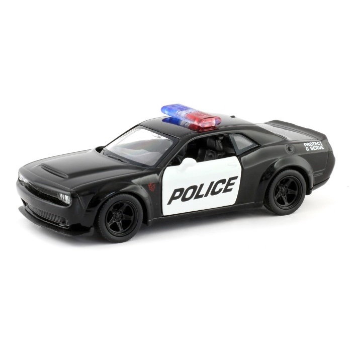 RMZ City Diecast Mobil Police Car Series Skala 5 Inch Freewheel