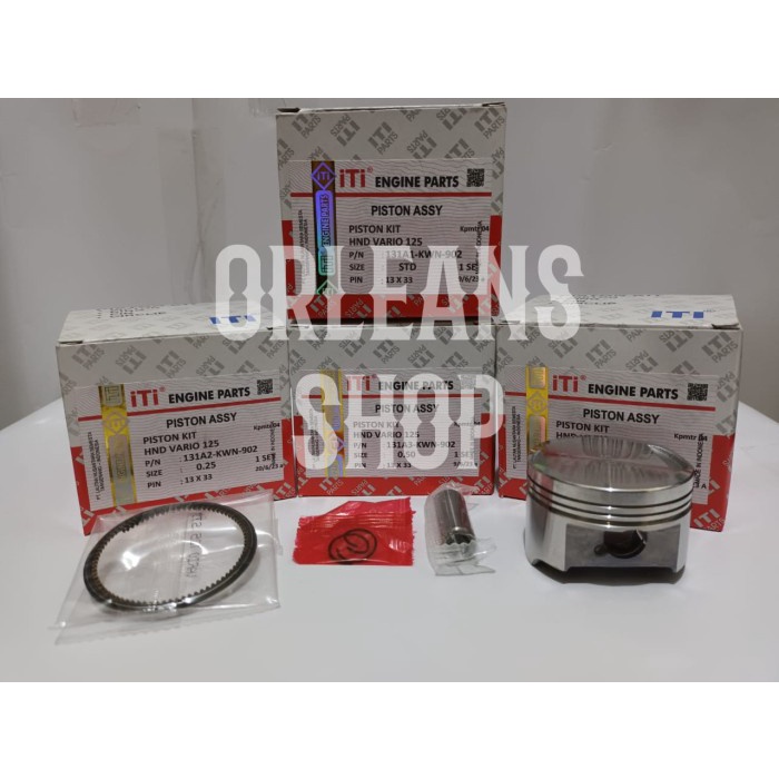Terlaris Piston Kit Kwn Vario 125 Vario Techno 125 Iti Seher Kit