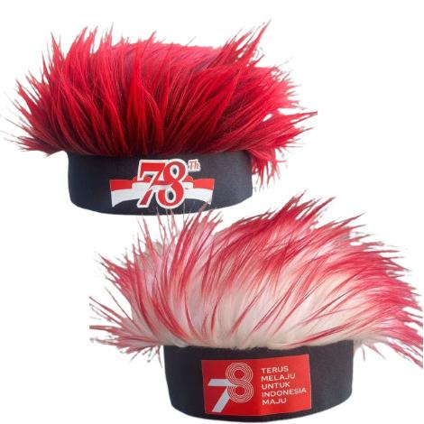 Topi Wig Cosplay Pria Bulu Korea