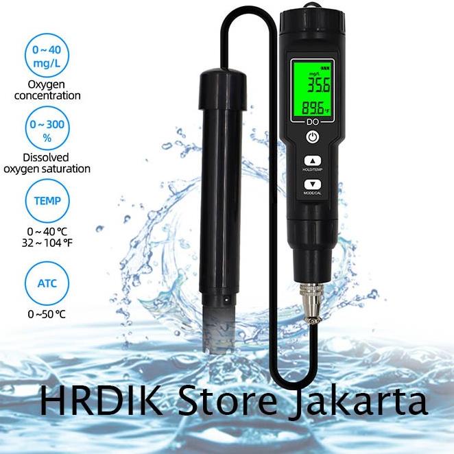 Dissolved Oxygen Meter Do9100 Do Tester Oksigen Water Air Disolved O2